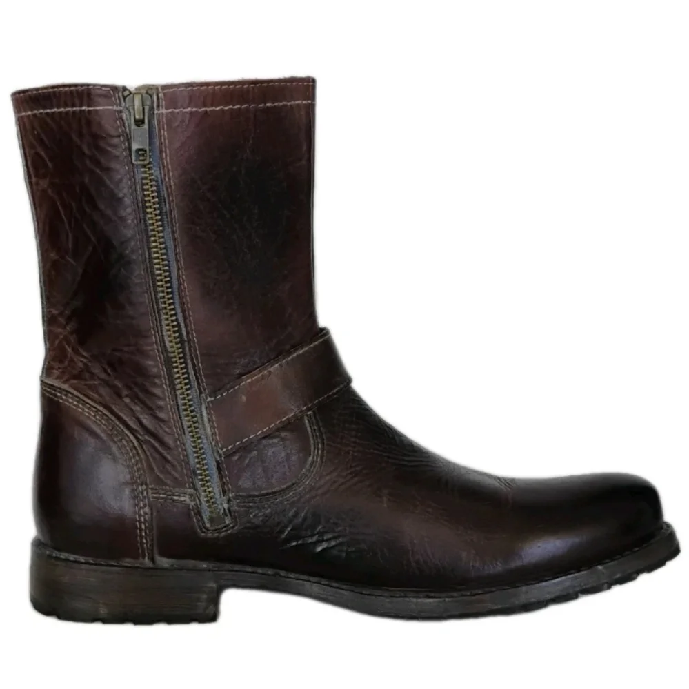 Bed Stu Ashton Men's Leather Boots Size 9.5